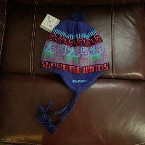 Supreme chullo wind stopper ear flap beanie